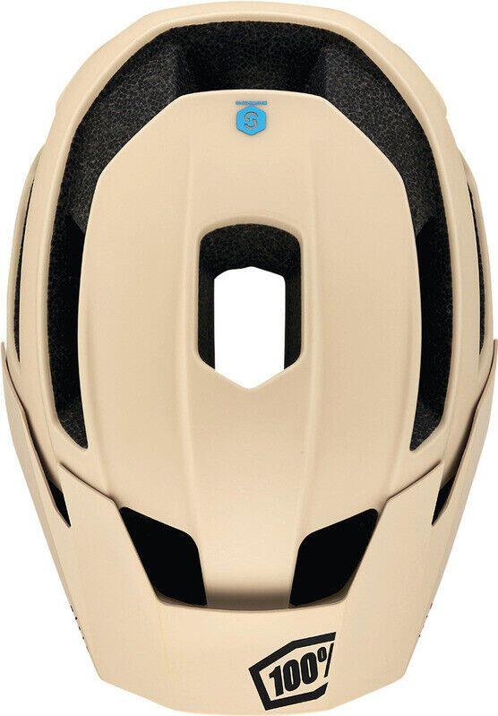 100% Altis Gravel Beige Helmet 2/5