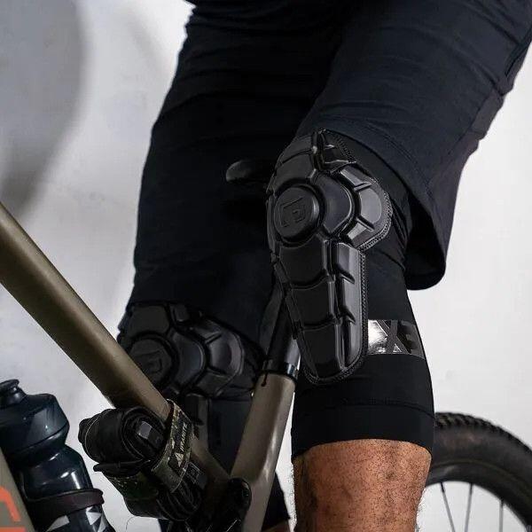 G-Form Pro-X3 Triple Matte Black Knee Pads 3/7