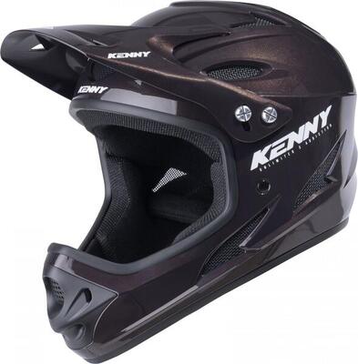 Volledige helm kenny down hill solid zwart