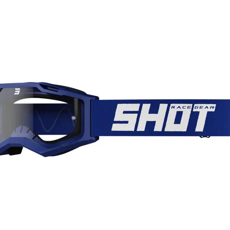 Masque Shot Assault 2.0 Solid Bleu Matt - Couleur - Bleu Marine