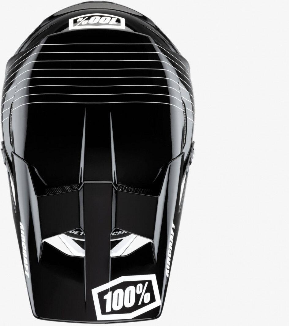 Casque Intégral 100% Aircraft Composite Silo Noir 5/5
