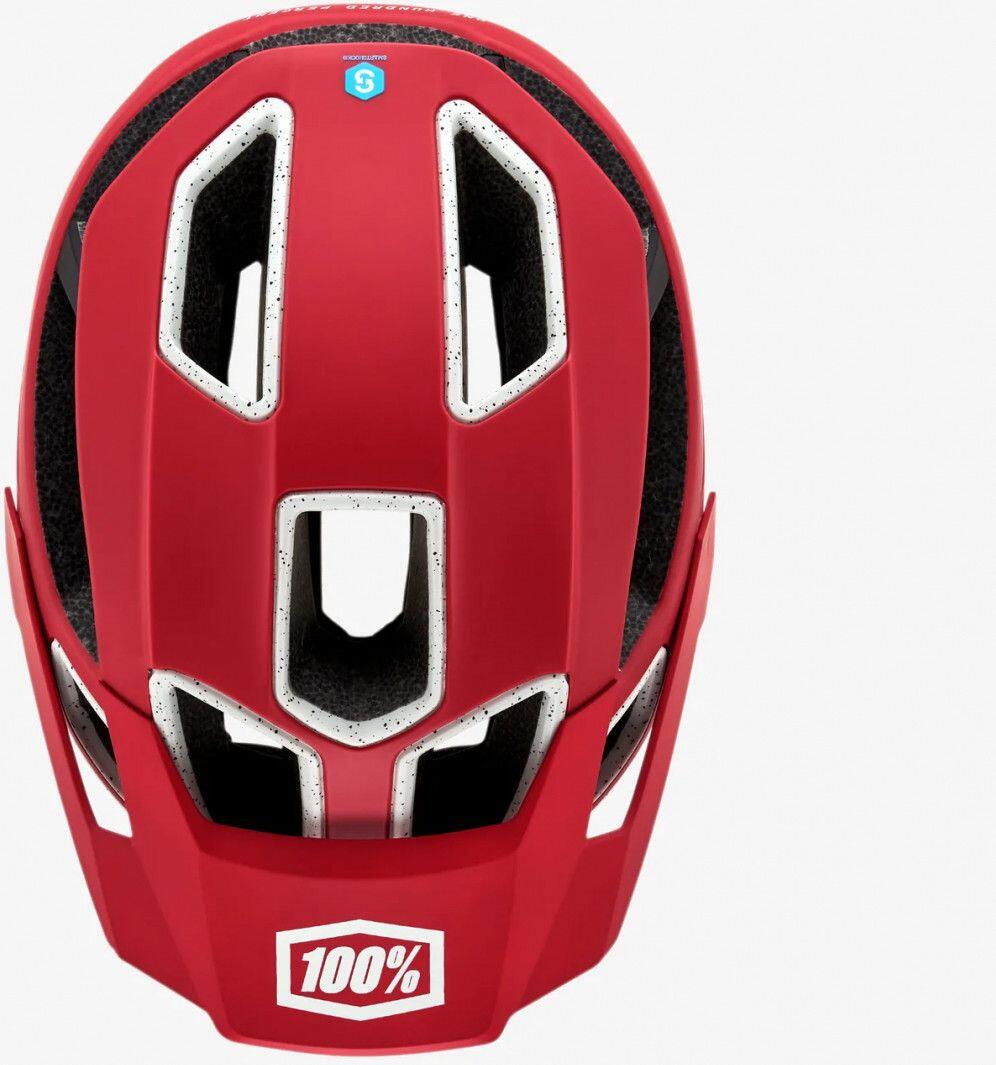 100% Altec Fidlock CPSC/CE Capacete Vermelho 5/5