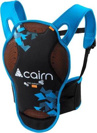 Cairn Pro Impakt D3O J Rückenprotektor Schwarz / Azure Blue Camo