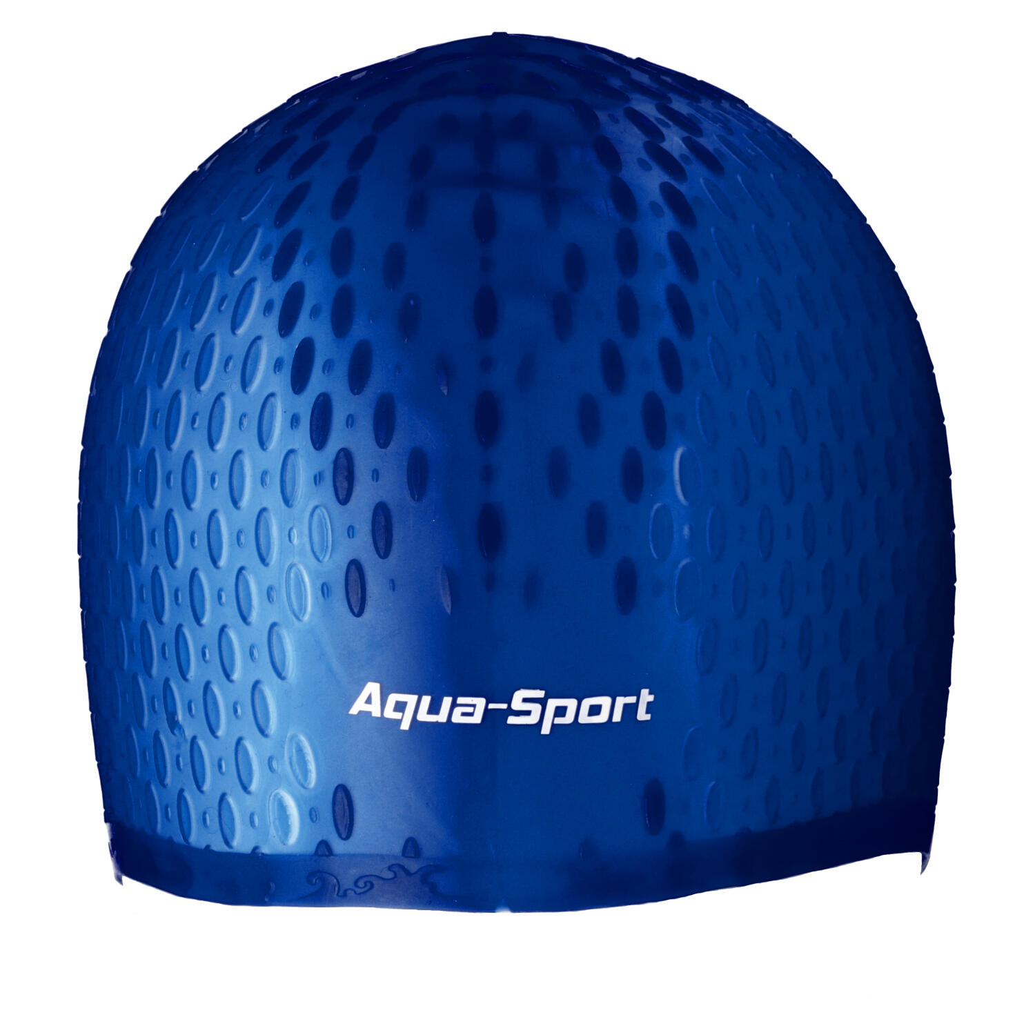 Czepek pływacki silikonowy na długie włosy na basen bąbelkowy Aqua-Sport 2/6