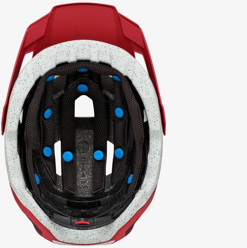 100% Altec Fidlock CPSC/CE Capacete Vermelho 4/5