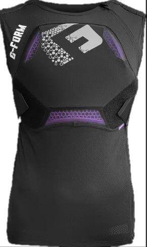Pettorina G-Form Mx Spike Nero / Viola 2/7