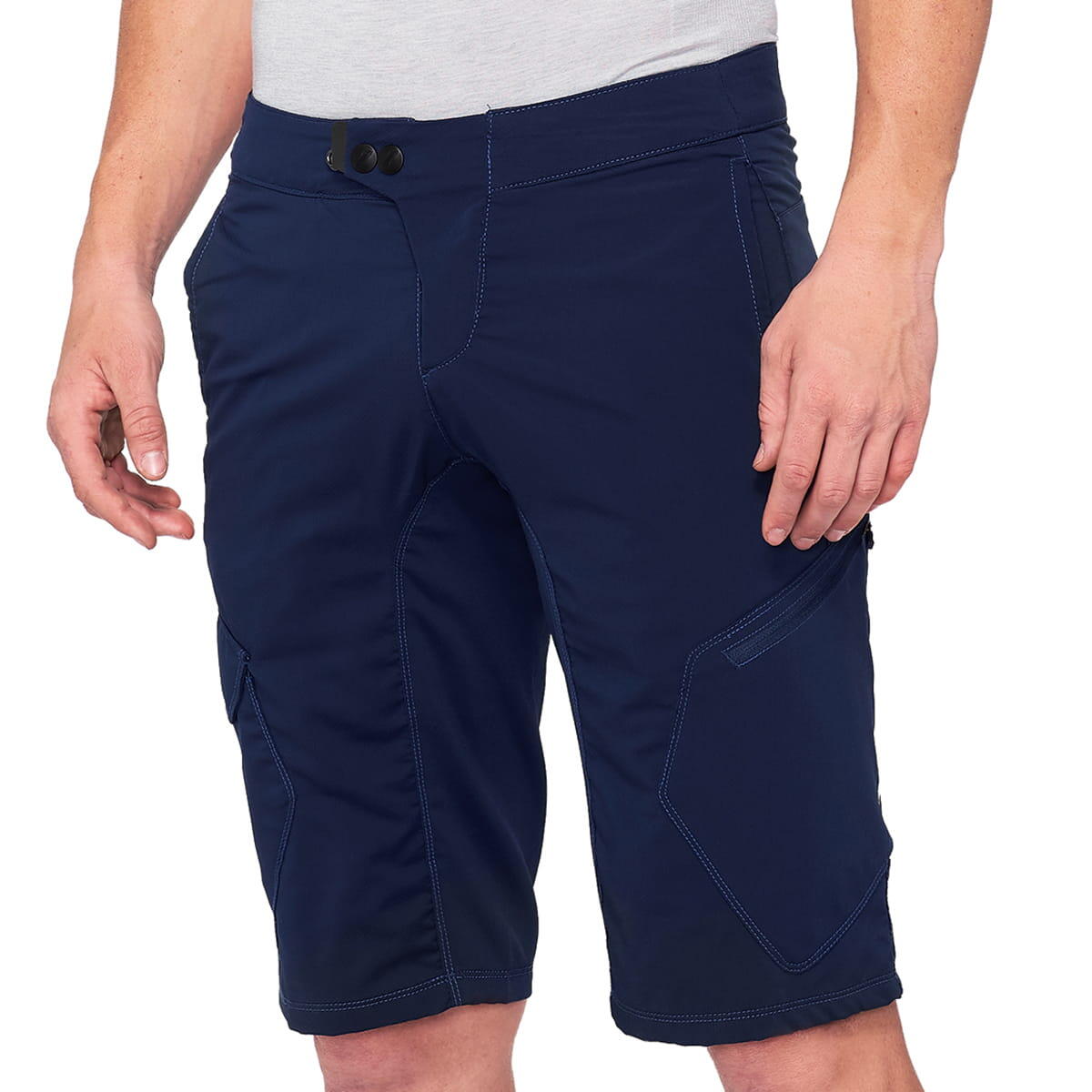 Shorts 100% Ridecamp blu 3/4