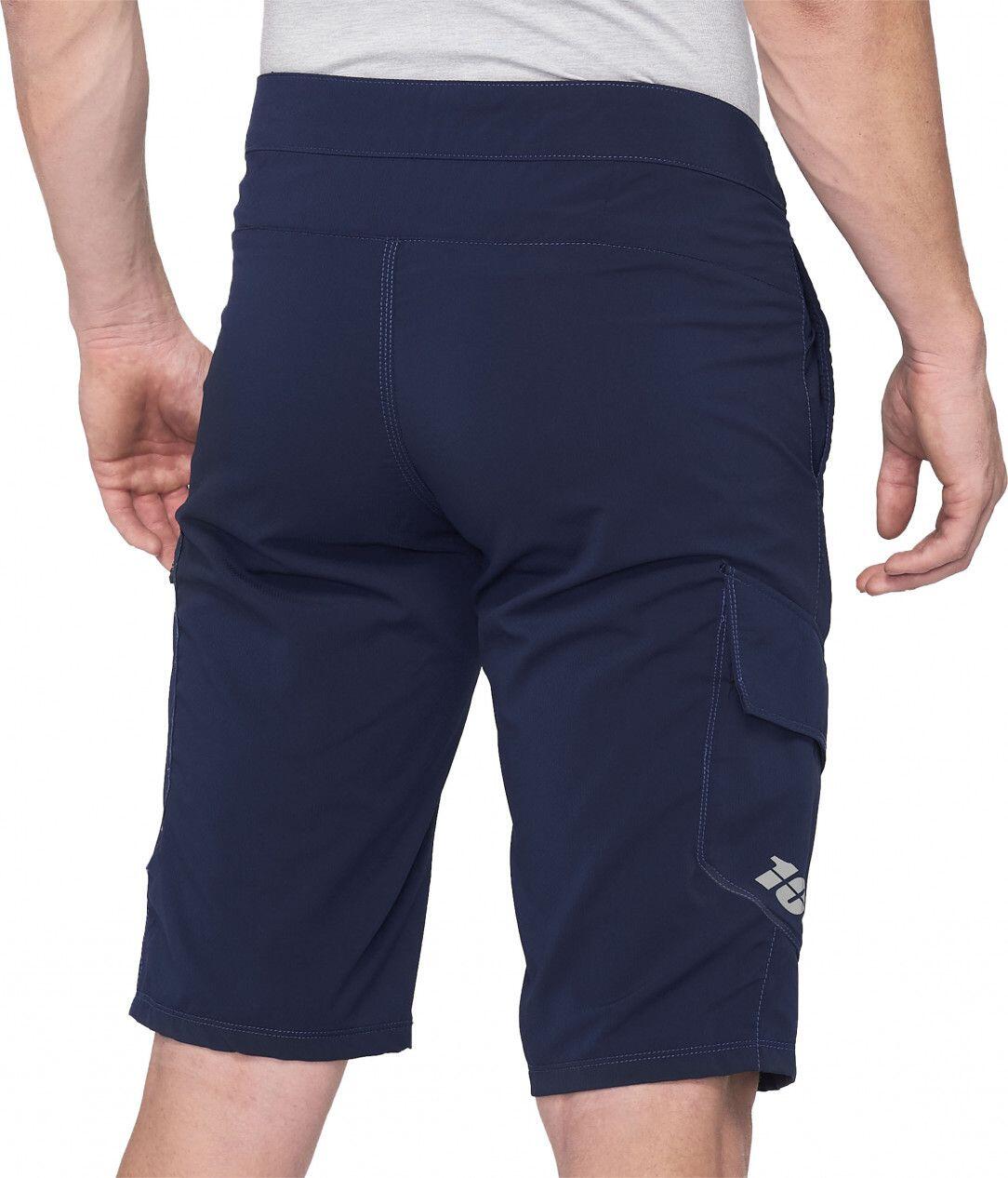 Shorts 100% Ridecamp blu 2/4