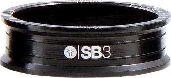 Conjunto de 5 espaçadores de direção SB3 Kroma 1''1/8 Preto 3/5