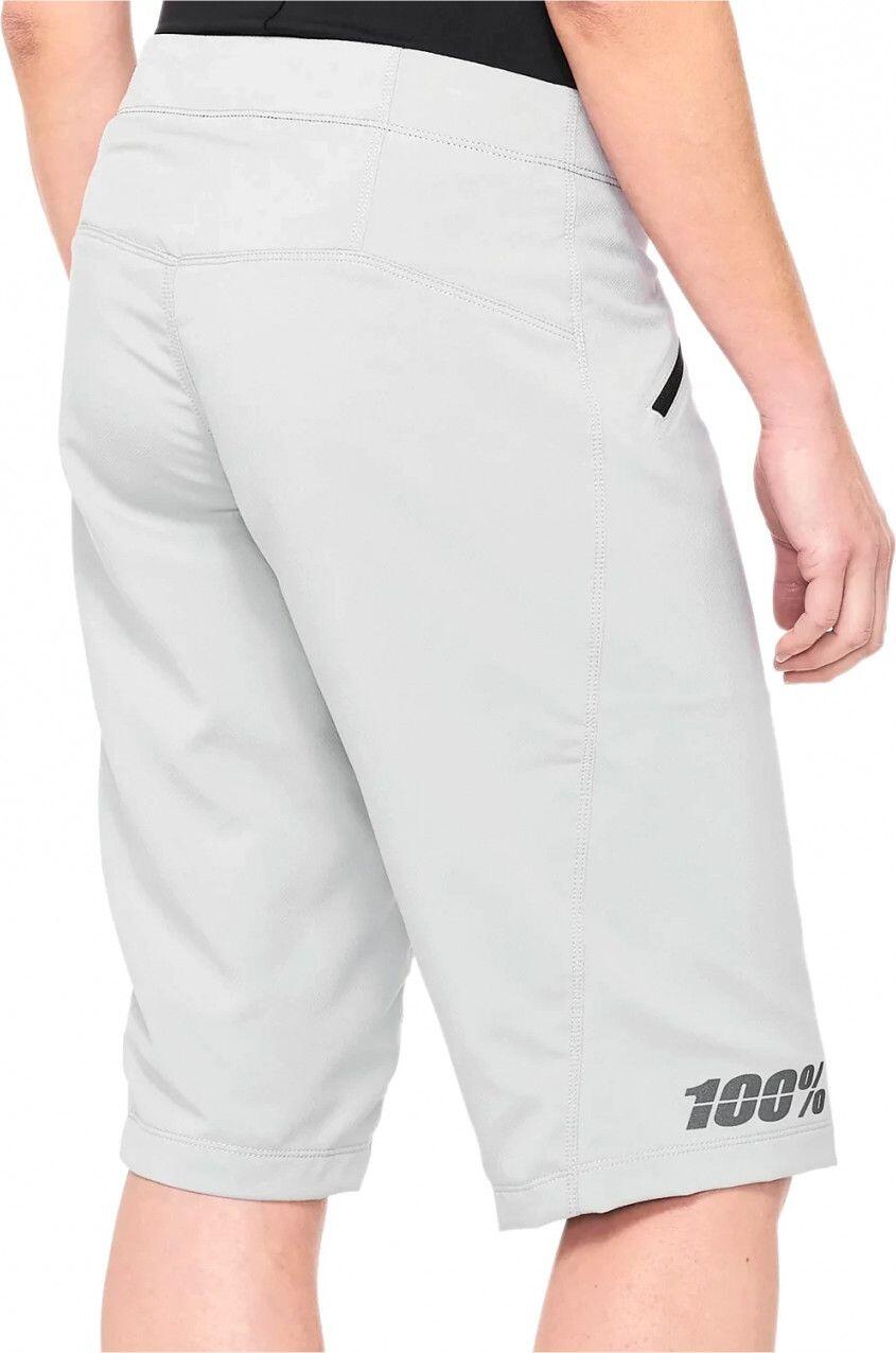 Pantalones cortos Ridecamp para mujer 100% grises 2/2