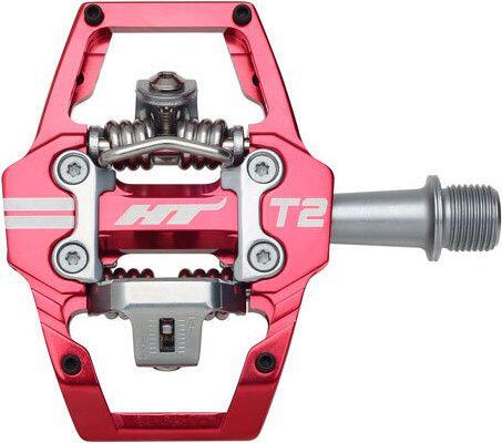 HT Components Pedales T2 Rojo Sigiloso 2/2