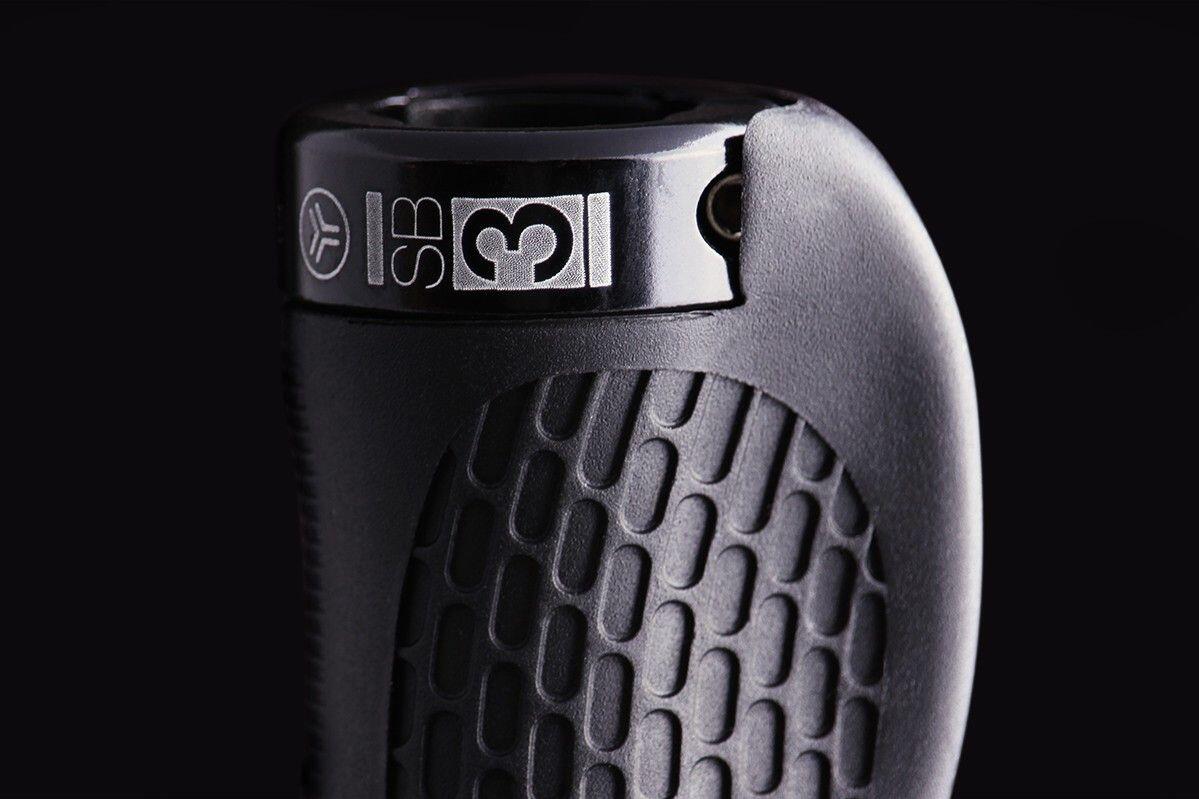 Manopole ergonomiche SB3 Nero 2/3