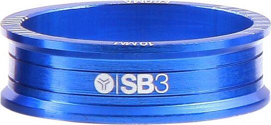 Conjunto de 5 espaçadores de direção SB3 Kroma 1''1/8 azul 3/5