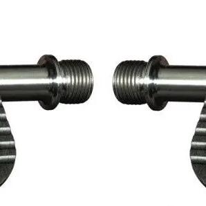 Pair of Magped Gravel Magnetic Pedals (200N Magnet) Steel Axle Grey