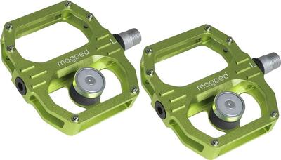 Paar magped sport 2 200n groen magnetische pedalen