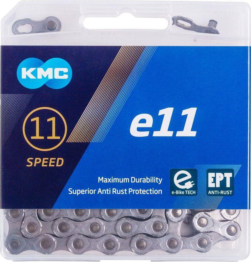 Chaine VAE KMC E11 EPT 11V 136 Maillons Argent 2/7