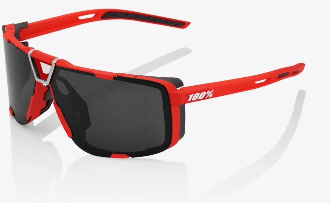 Gafas de sol 100% Eastcraft - Soft Tact Rojo - Lentes Negro Espejadas 5/5