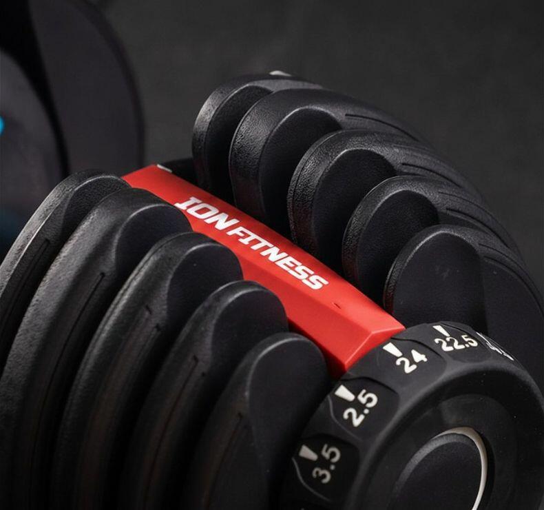 Verstelbare Dumbbell 2,5kg tot 24kg - Einheit 3/5