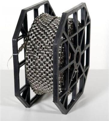 Kmc x10 hi-performance fietsketting - 10 speed - 5.88 mm - zilver/zwart