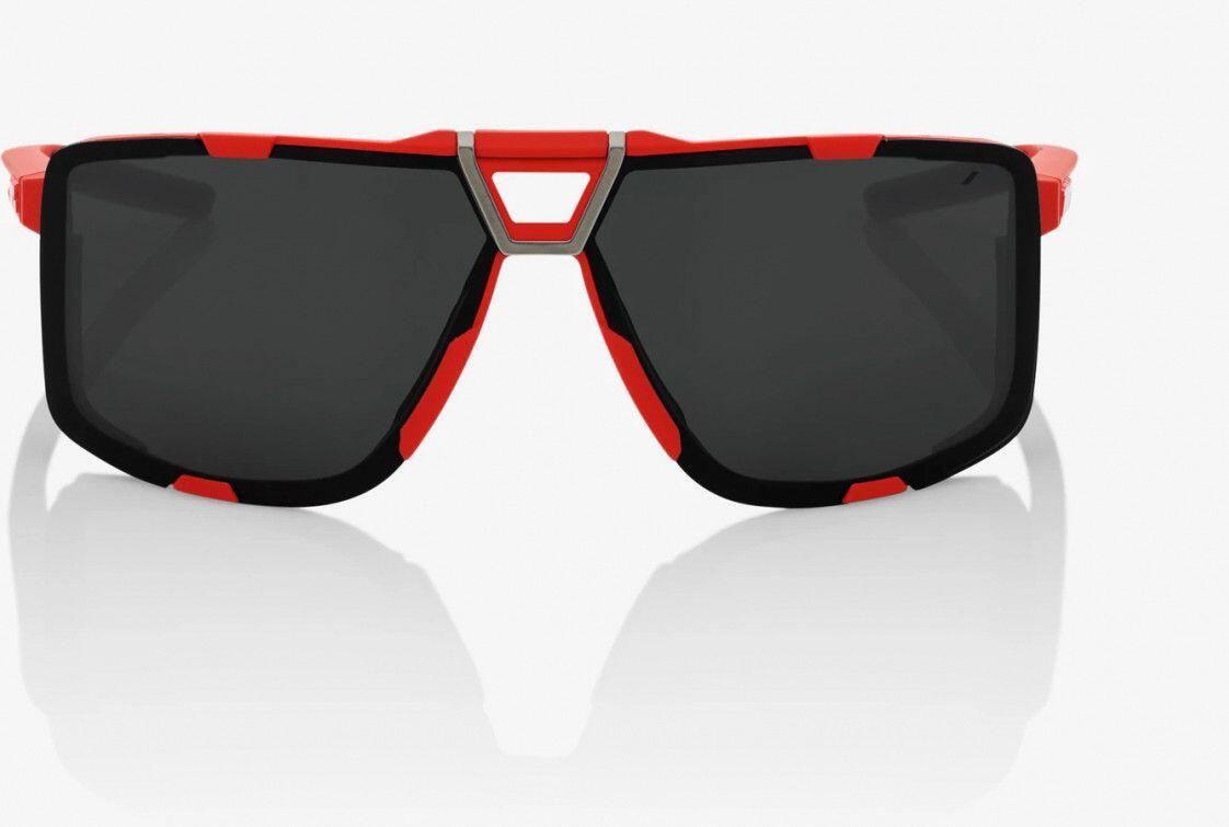 Gafas de sol 100% Eastcraft - Soft Tact Rojo - Lentes Negro Espejadas 4/5