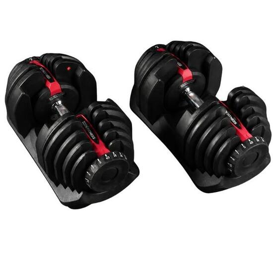 Verstellbare Hanteln 5kg bis 40kg (Paar)