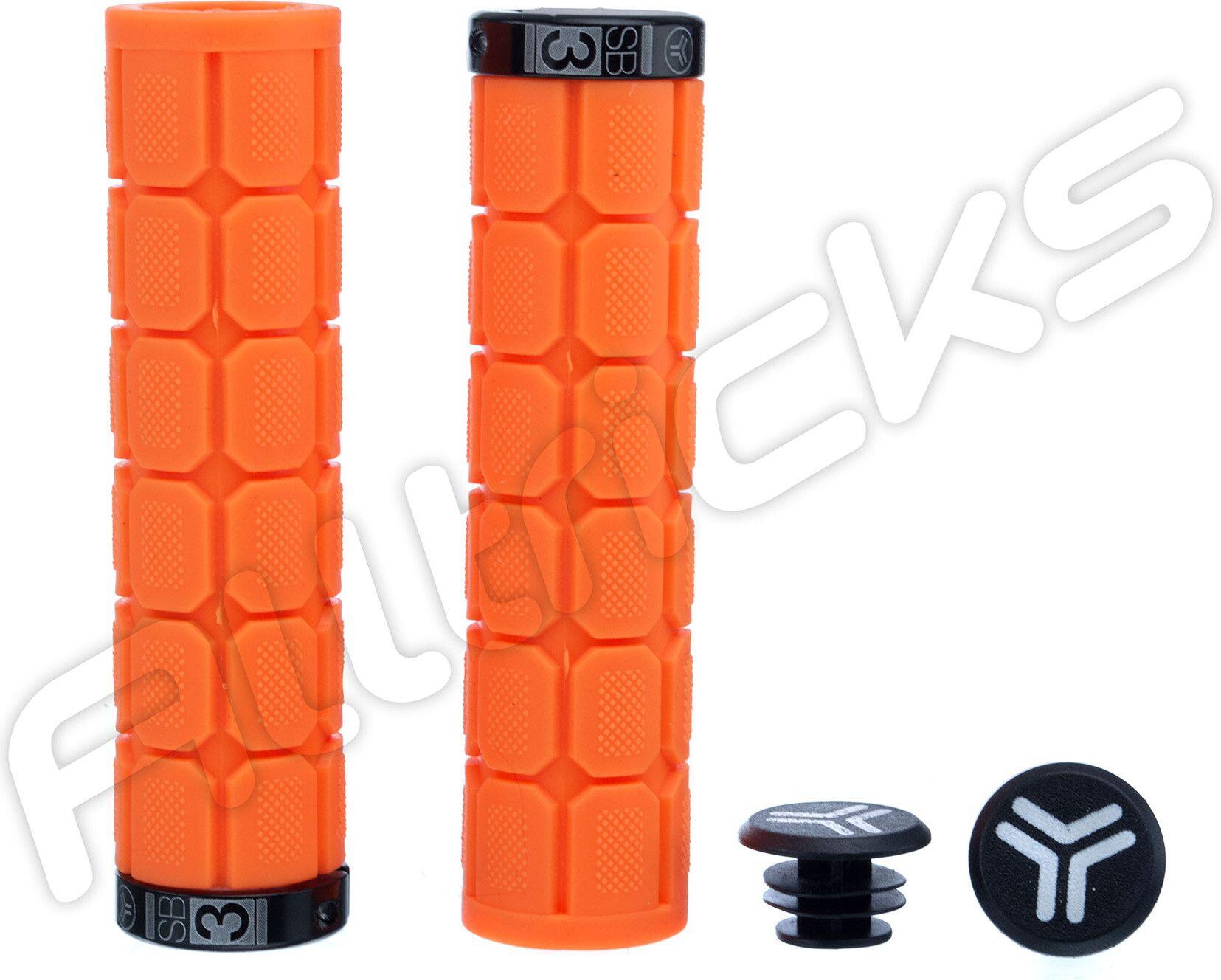 SB3 Big One Grips Orange/Black 2/2
