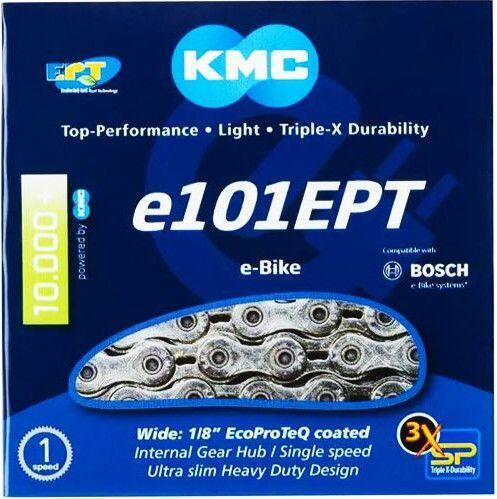 Chaine VAE KMC E101EPT Single Speed 112 Maillons Argent 2/4