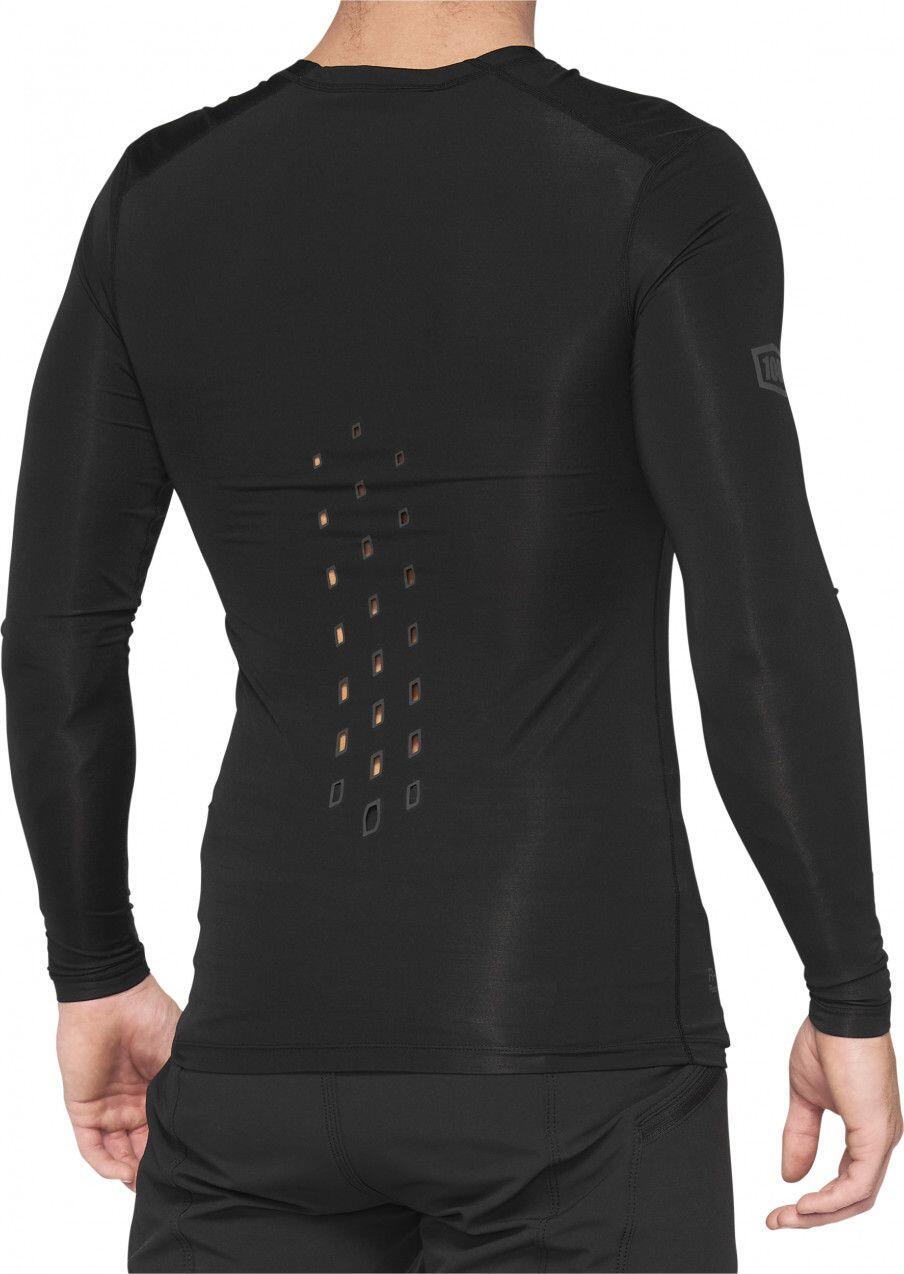 Maillot Manches Longues 100% R-Core Concept Noir 2/2