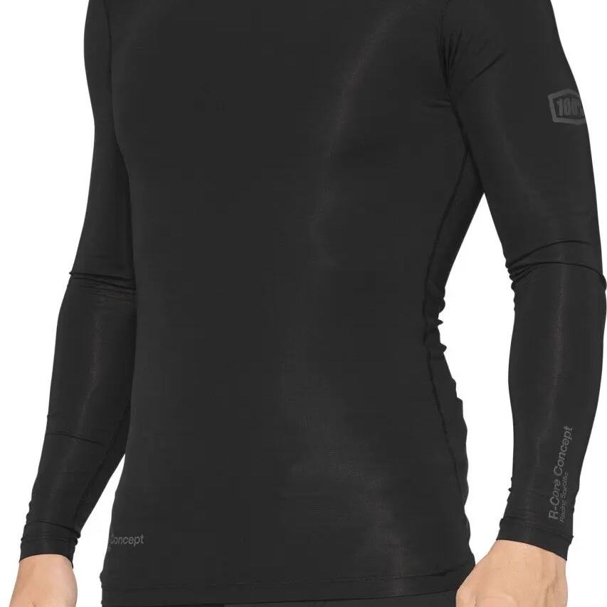 100% R-Core Concept Long Sleeve Jersey Black