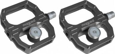 Paar magped sport 2 magnetische pedalen (magneet 150n) grijs