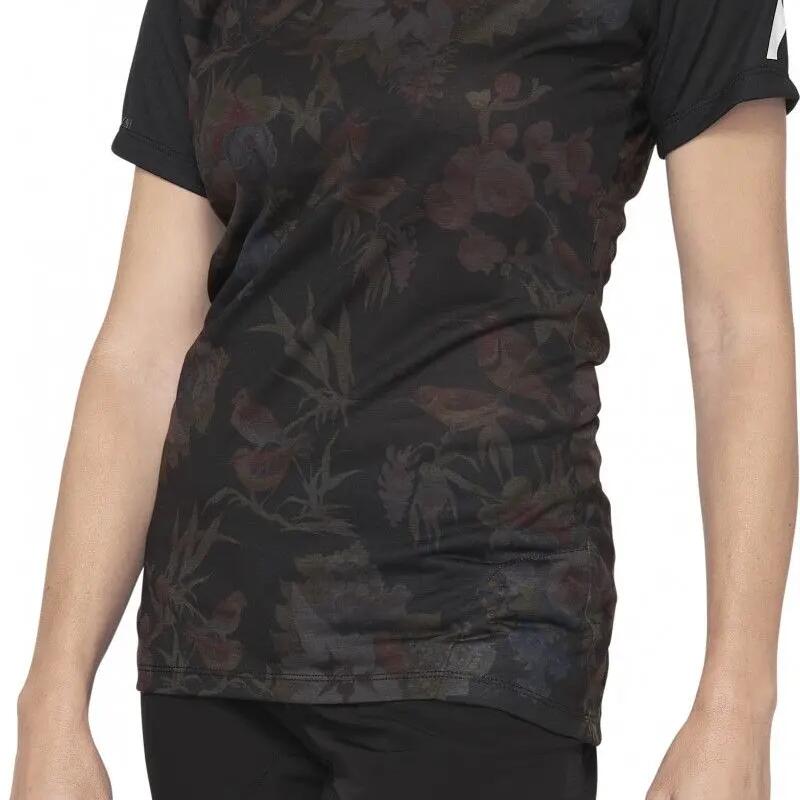 Women's Short Sleeve Jersey 100% Airmatic Jersey Black
