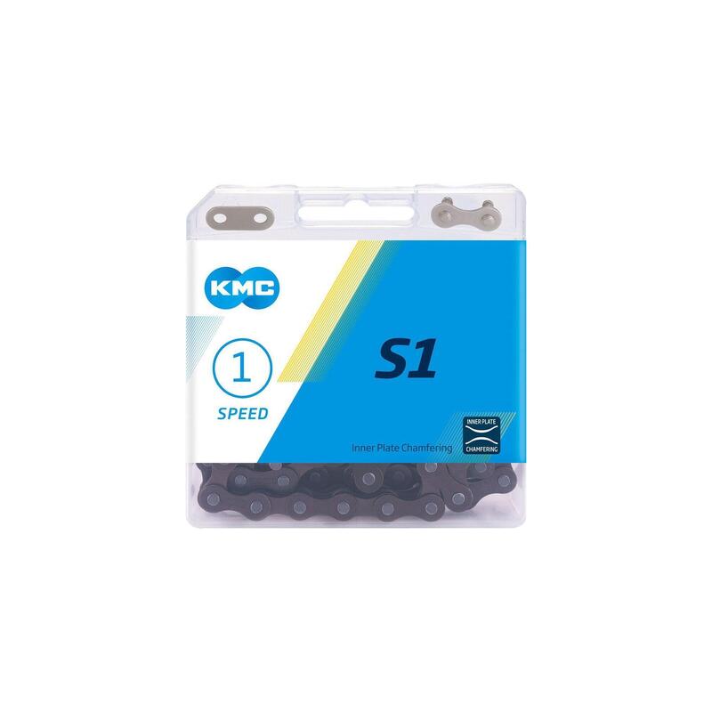 KMC Kette S1 Wide 1-fach 112 Glieder mit Snap-On für Nabenschaltung