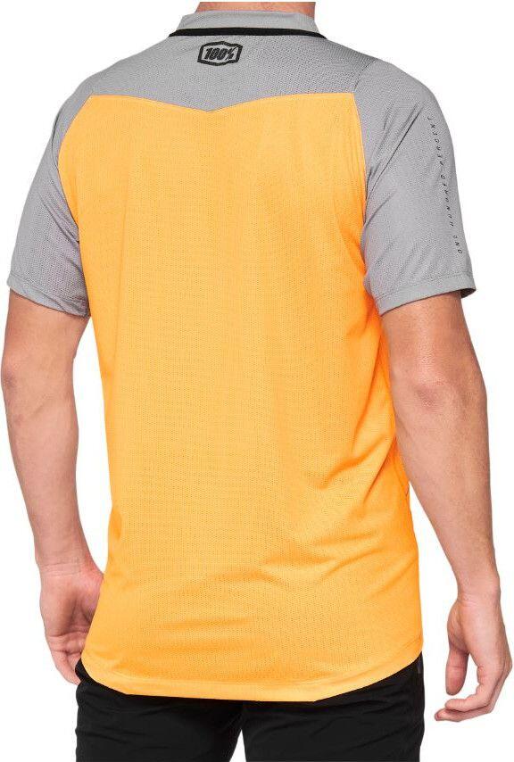 100% Celium Jersey Orange / Grau 2/3