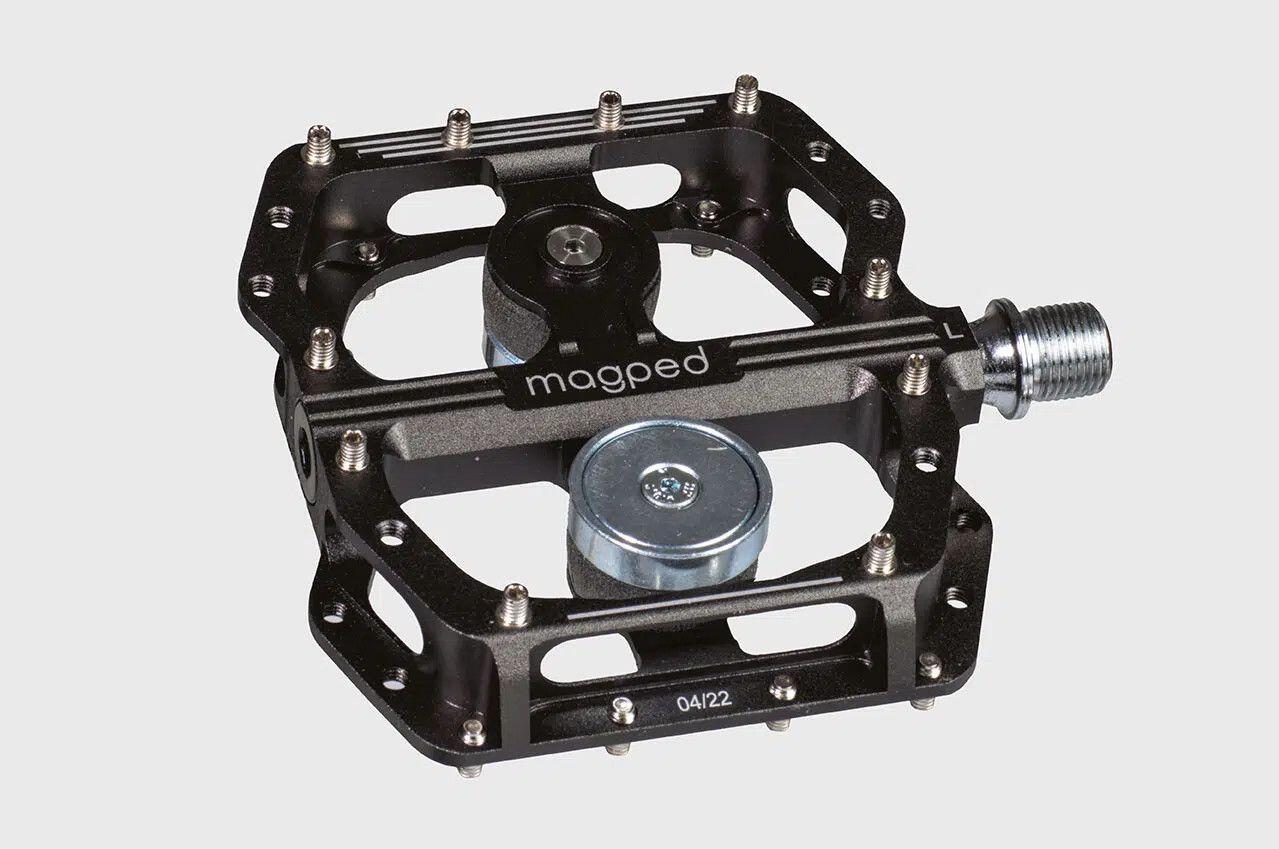 Par de Pedais Magnéticos Magnéticos de Enduro 2 (Magnet 200N) Preto 2/5