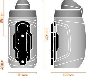 Fidlock Twist Simple 450 ml Dose + schwarzer Flaschenanschluss 6/6