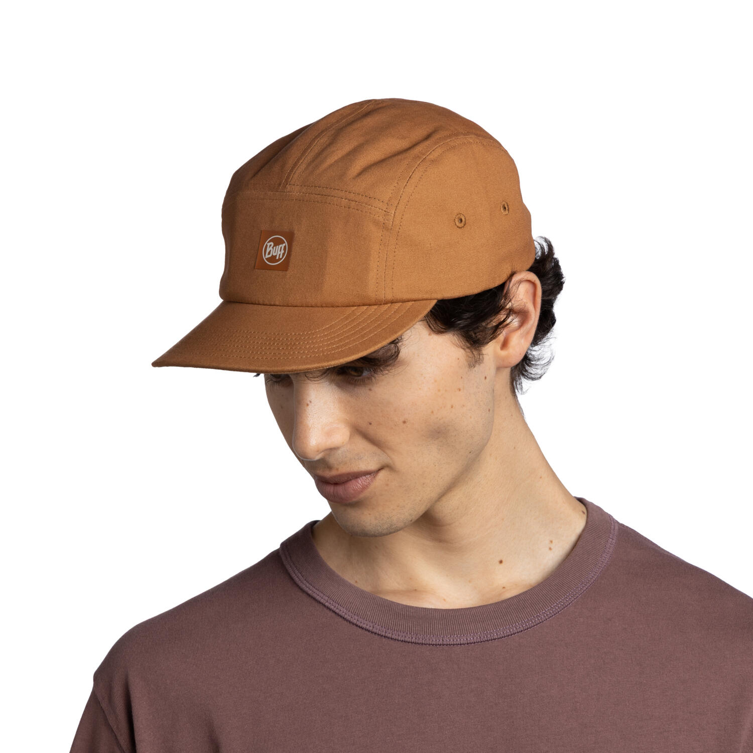 Czapka z daszkiem BUFF 5 PANEL VENTURE CAP SOLID CAMEL 2/7