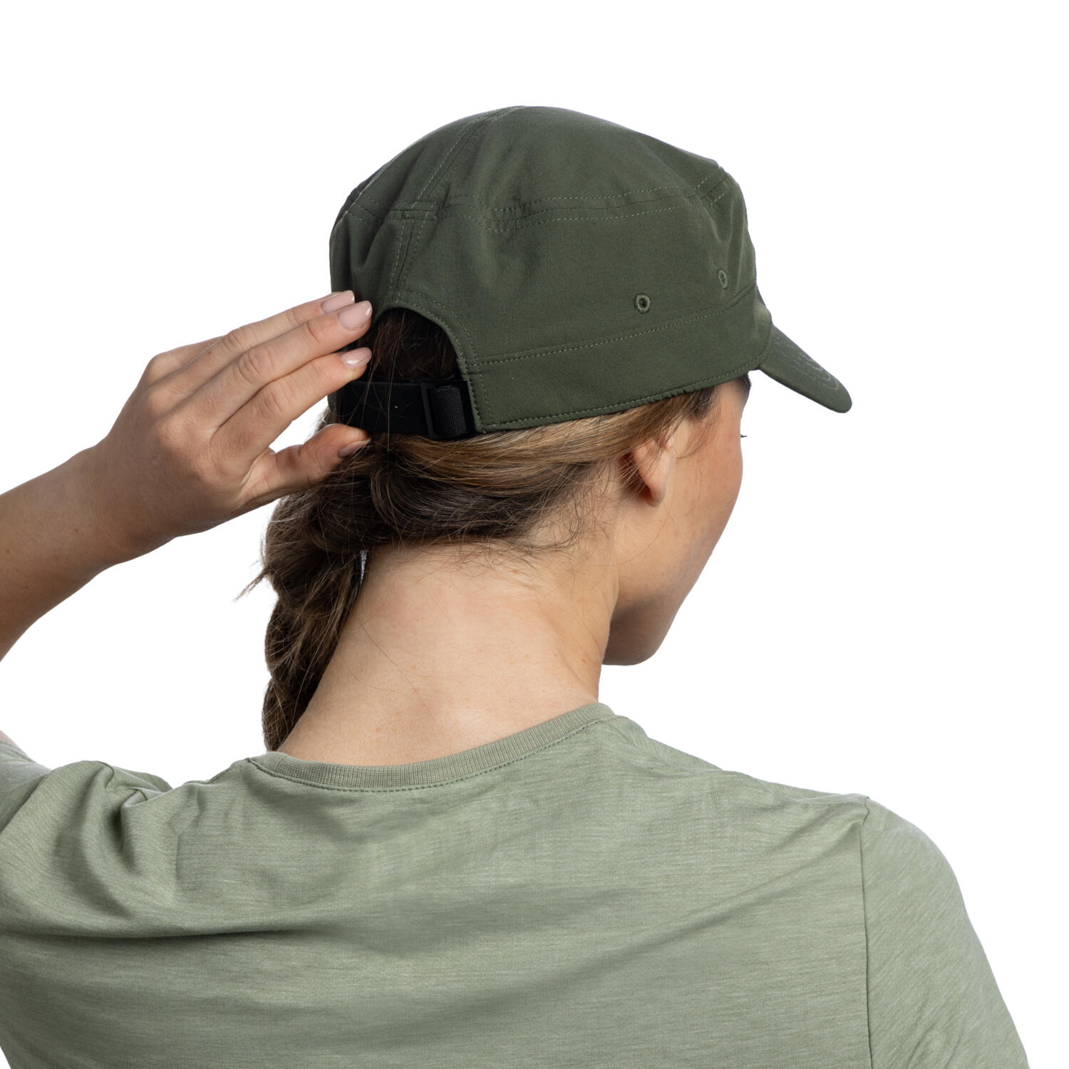 Czapka z daszkiem Buff Military Cap - solid khaki 2/7