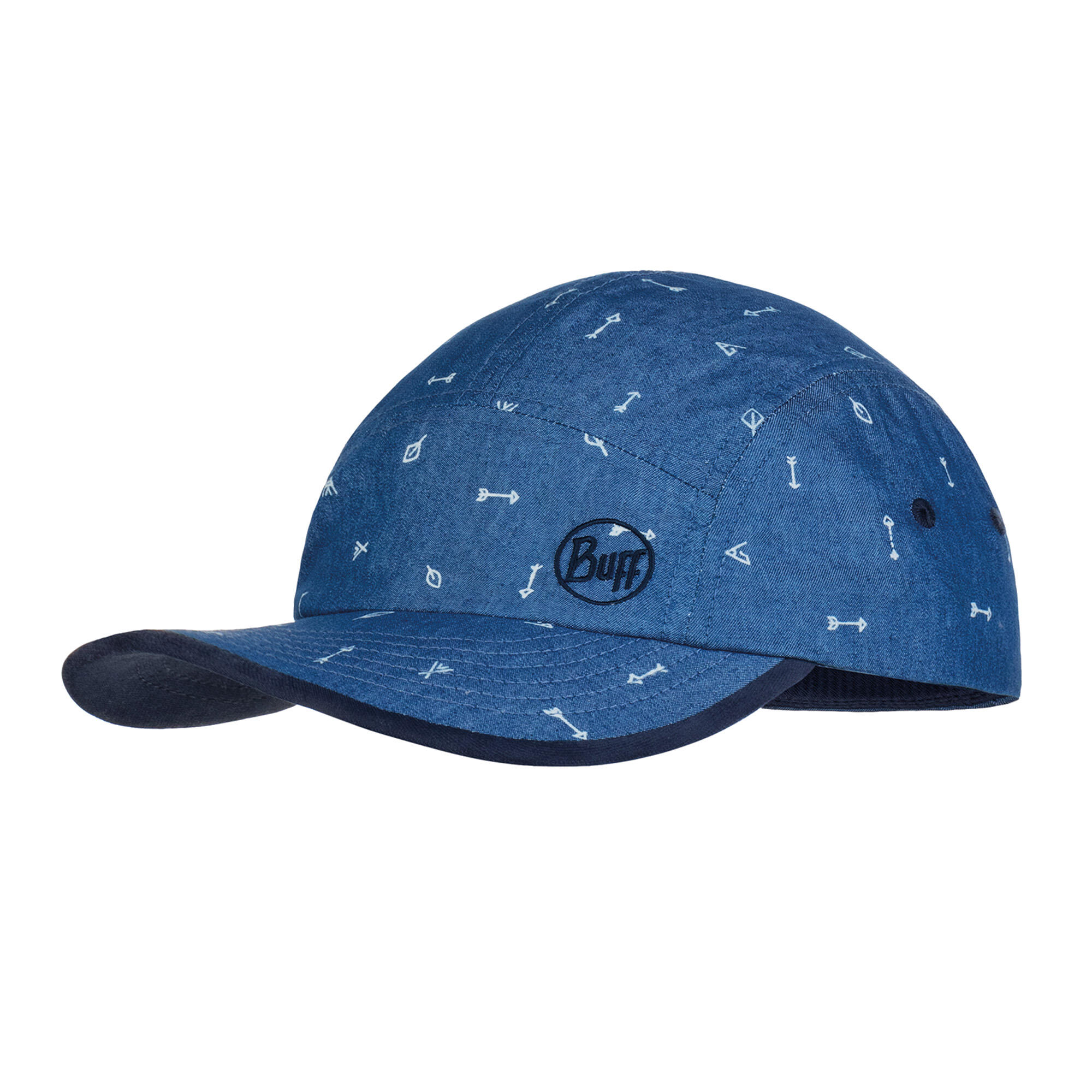 Dziecięca czapka z daszkiem BUFF 5 PANELS CAP ARROWS DENIM-DENIM JR 4/4