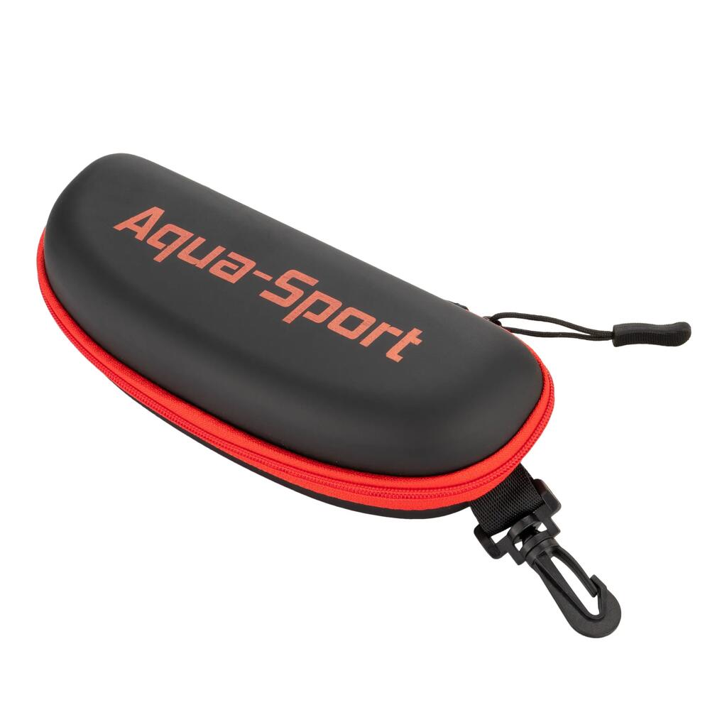 Aqua-Sport etui na okularki goggle case black-red AS5421
