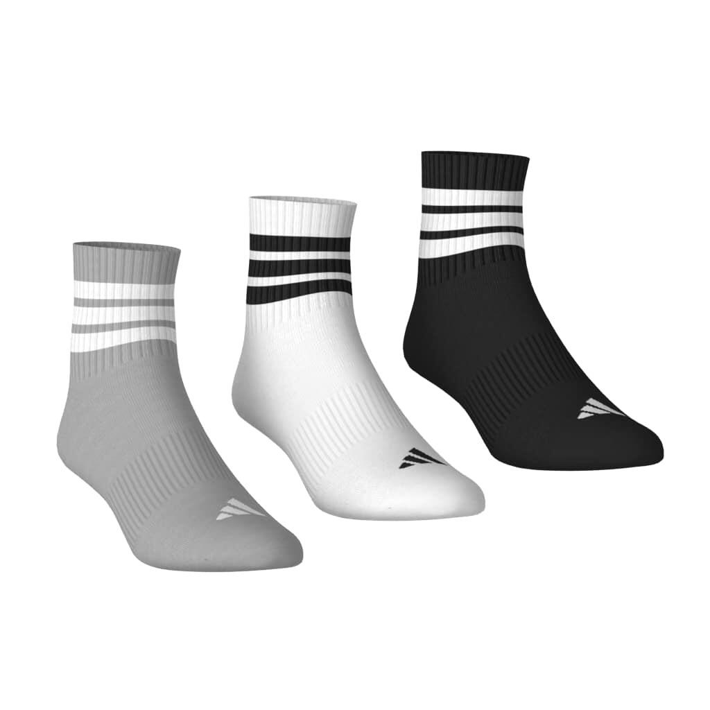 adidas Performance 3S ESS C MID CUT Socken Unisex Knöchelsocken 3 Paar 5/8