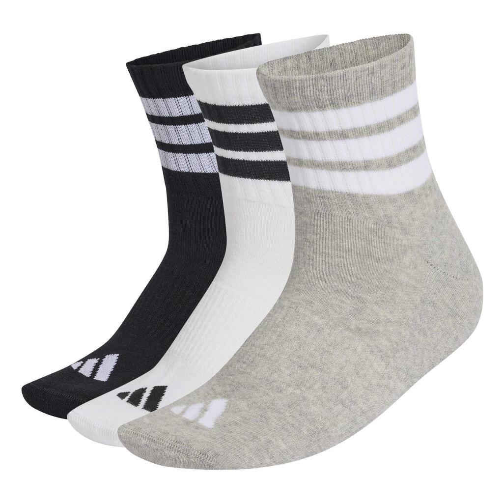 Medium-high socks adidas 3-Stripes (x3) 2/5