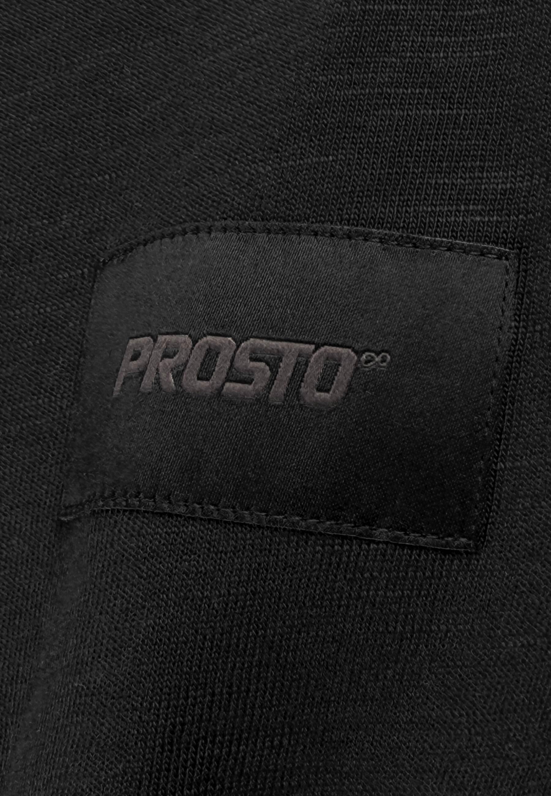 Koszulka sportowa męska Prosto Jacquard Label z krótkim rękawem 6/7