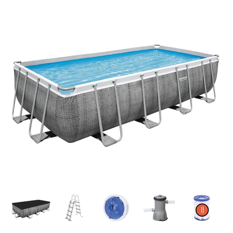 Bestway Prefabrik Havuz 488x244x122cm 56996