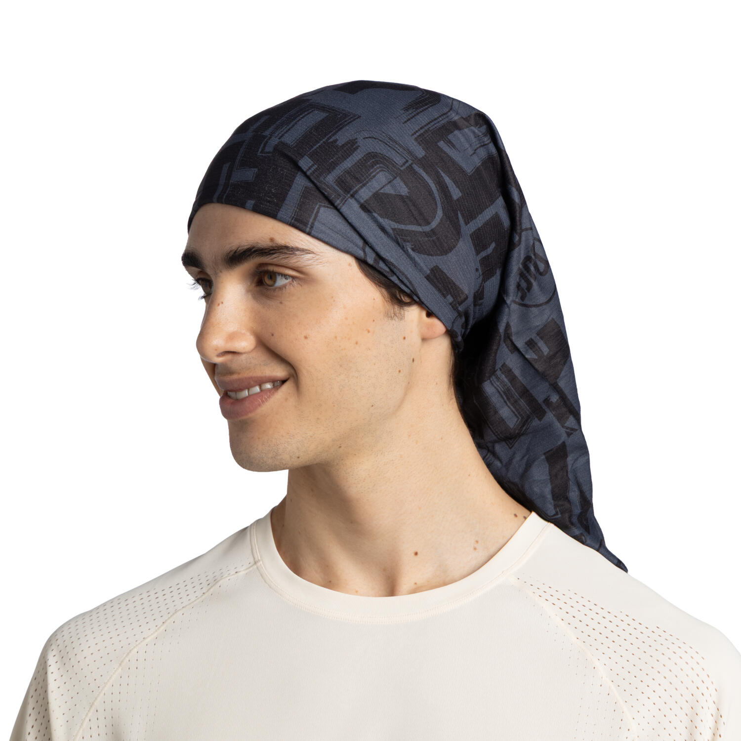 Braga de cuello CoolNet UV® Unisex Buff Gris oscuro 2/7