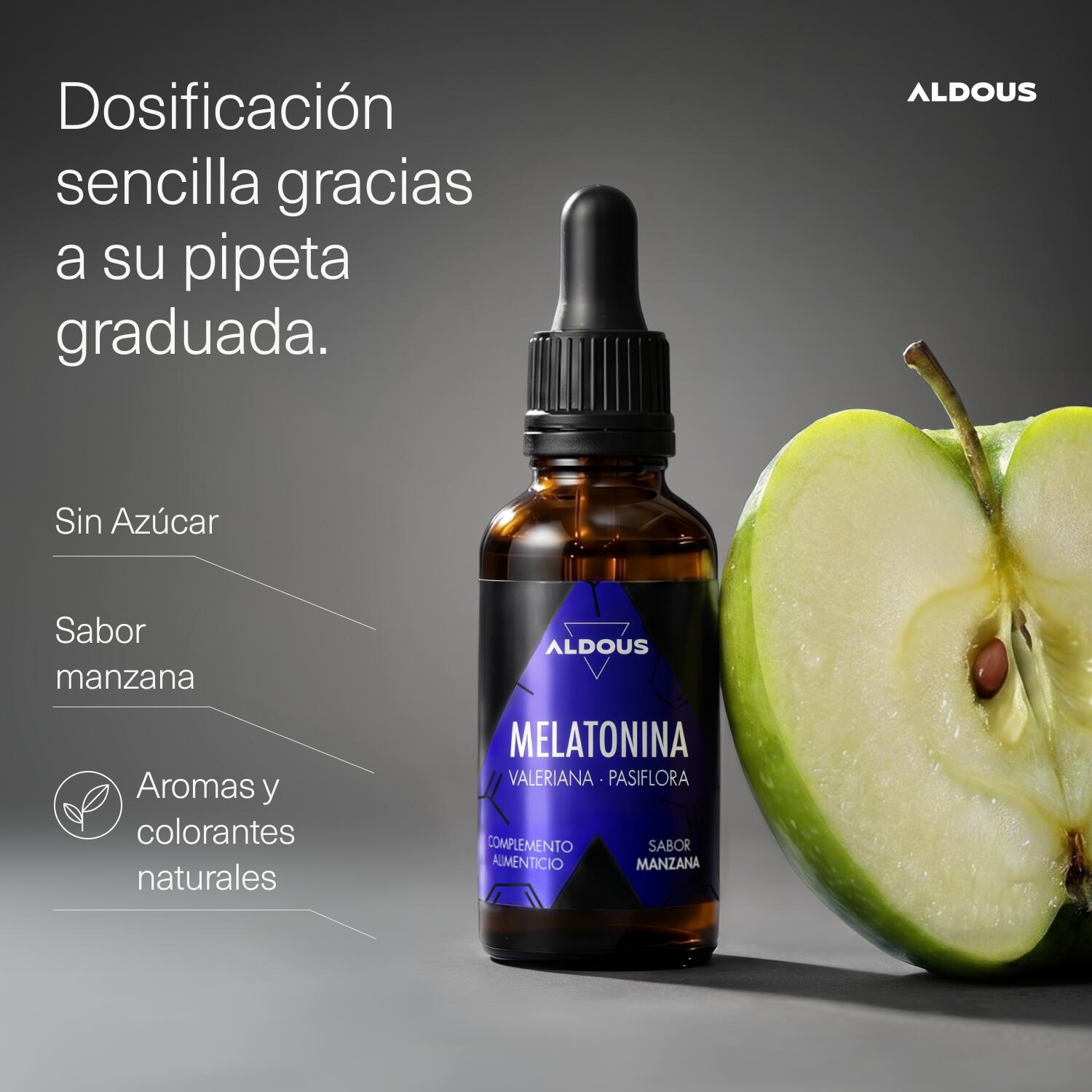 Mélatonine Pure en Gouttes 30 ml - Complément pour Dormir et un Sommeil Profon 5/7