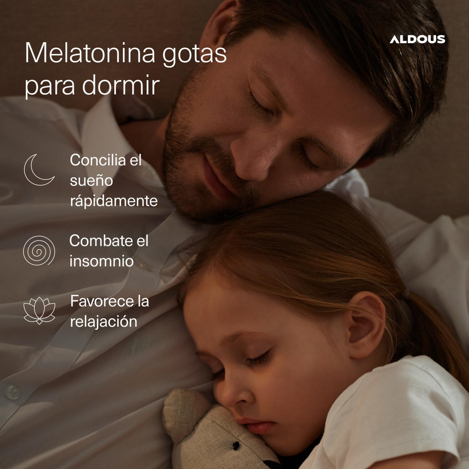 Mélatonine Pure en Gouttes 30 ml - Complément pour Dormir et un Sommeil Profon 4/7