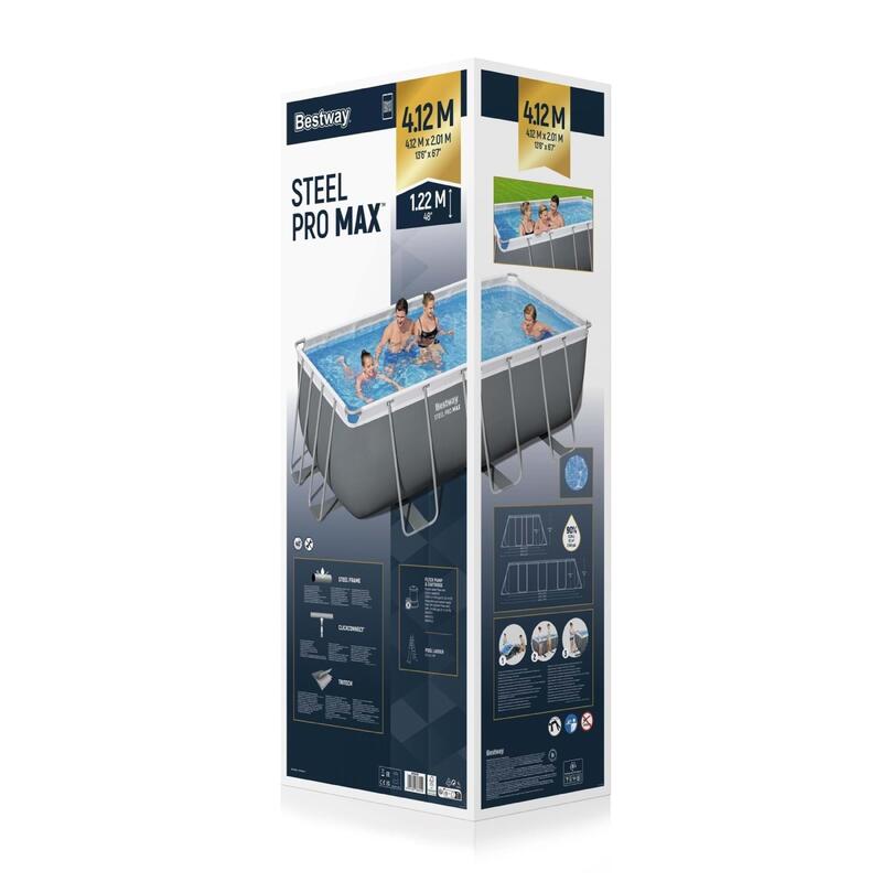 Bestway Gölgelikli Havuz Seti 412 cm x 201 cm x 122 cm 56456 BW594
