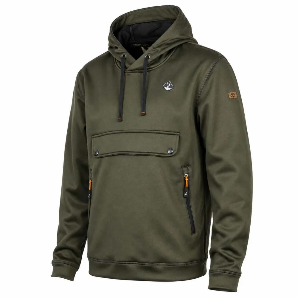 Sweat Shirt A Capuche Kaki Percussion -XXL 4/5