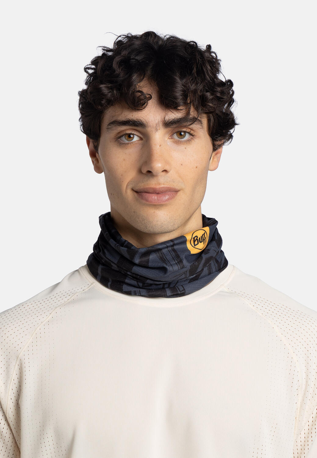 Braga de cuello CoolNet UV® Unisex Buff Gris oscuro 5/7