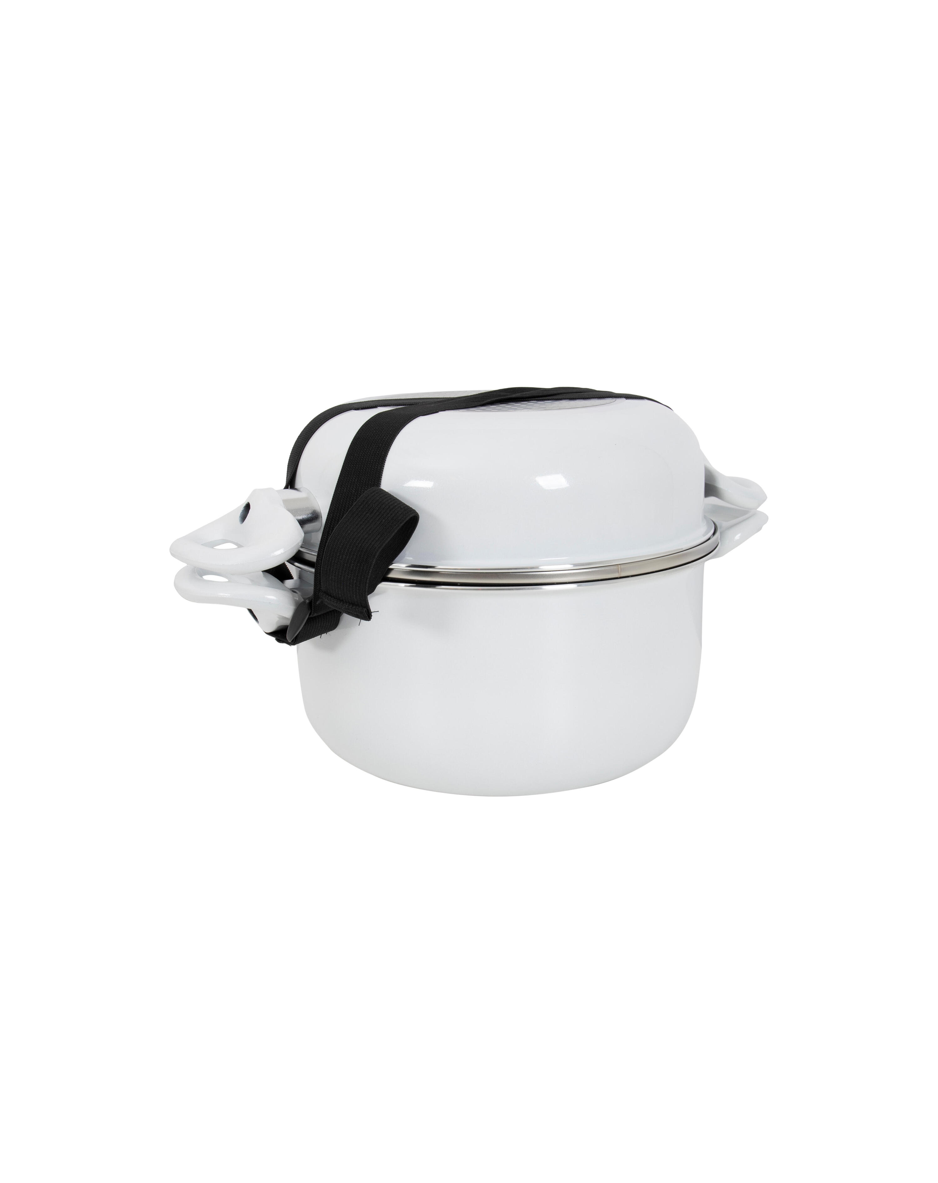 Ensemble batterie de cuisine - Induction - 7 Pièces - Blanc 2/7